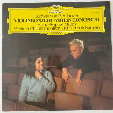 Ludwig van Beethoven - Anne-Sophie Mutter, Berliner Philharmoniker, Herbert von Karajan ‎– Violinkonzert
