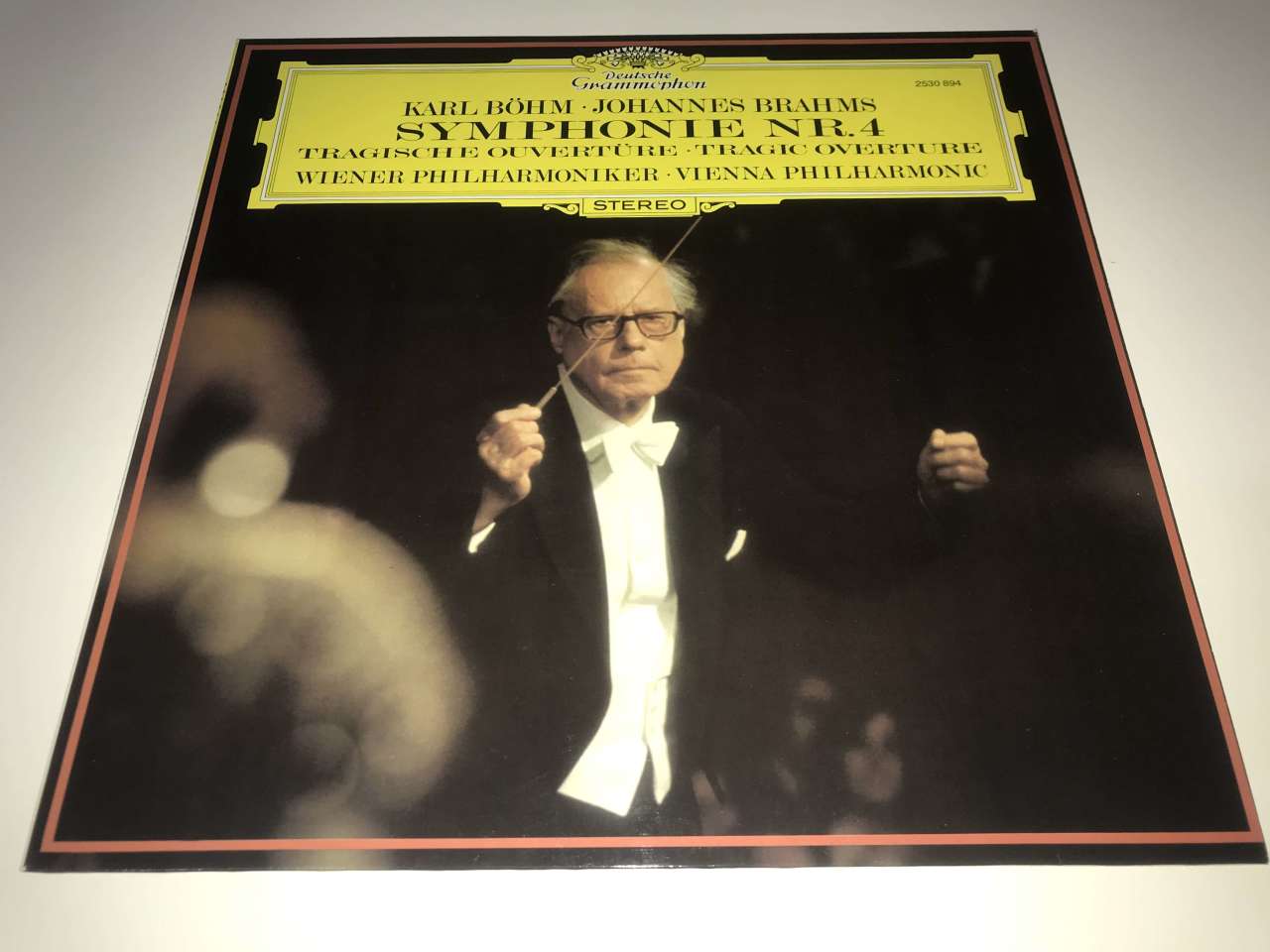 Johannes Brahms, Karl Böhm, Orquesta Filarmónica De Viena* – Symphonie Nr. 4 / Tragische Ouvertüre · Tragic Overture