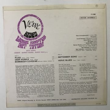 Lionel Hampton & Art Tatum – Verve Blues