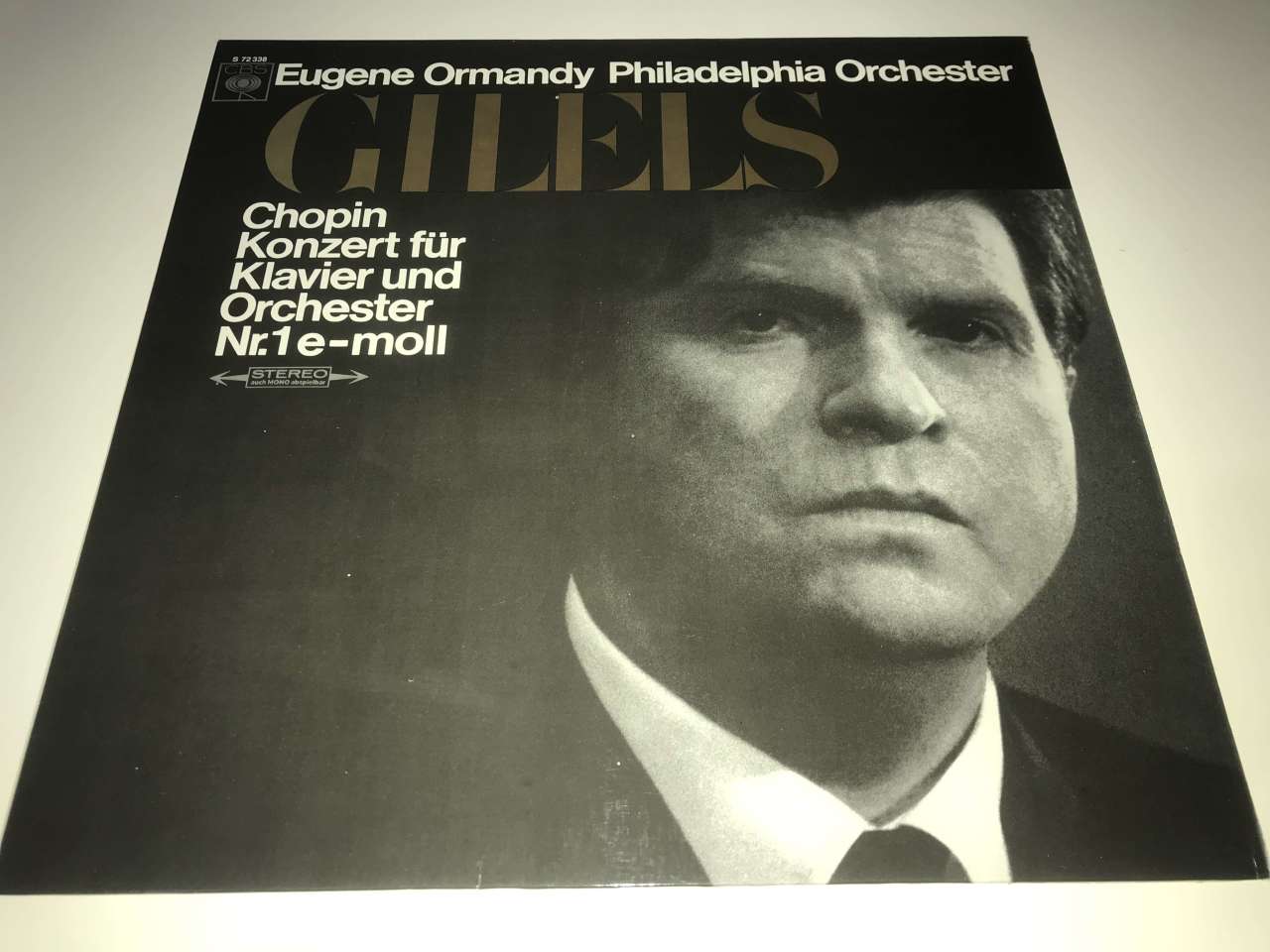 Gilels ; Eugene Ormandy, The Philadelphia Orchestra / Chopin – Piano Concerto No.1 In E Minor