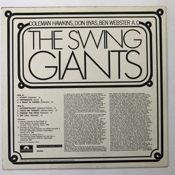 Coleman Hawkins, Don Byas, Ben Webster – The Swing Giants