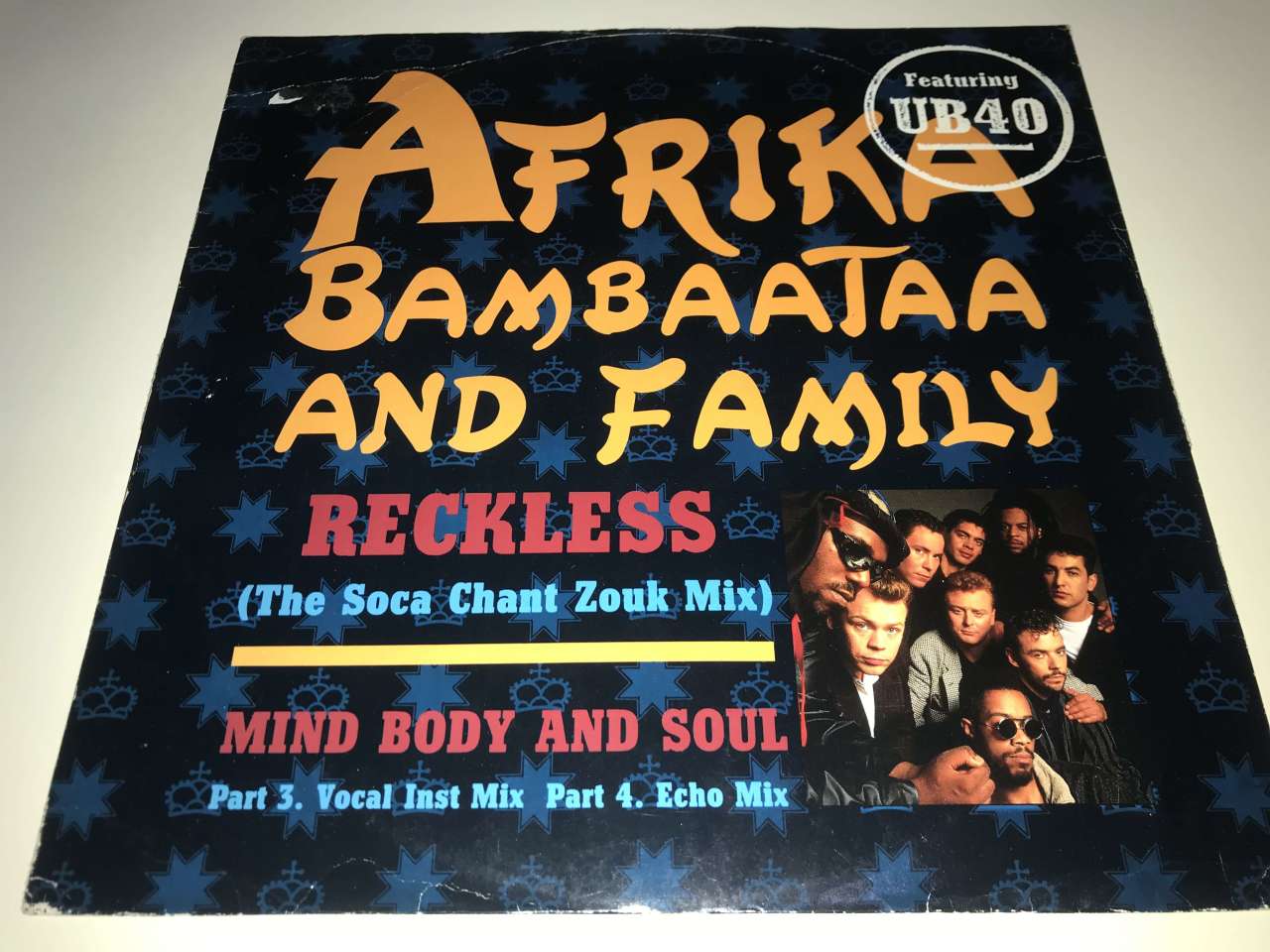 Afrika Bambaataa & Family ‎– Reckless
