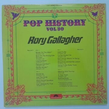 Rory Gallagher – Pop History Vol 30 2 LP