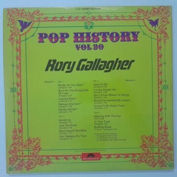 Rory Gallagher – Pop History Vol 30 2 LP