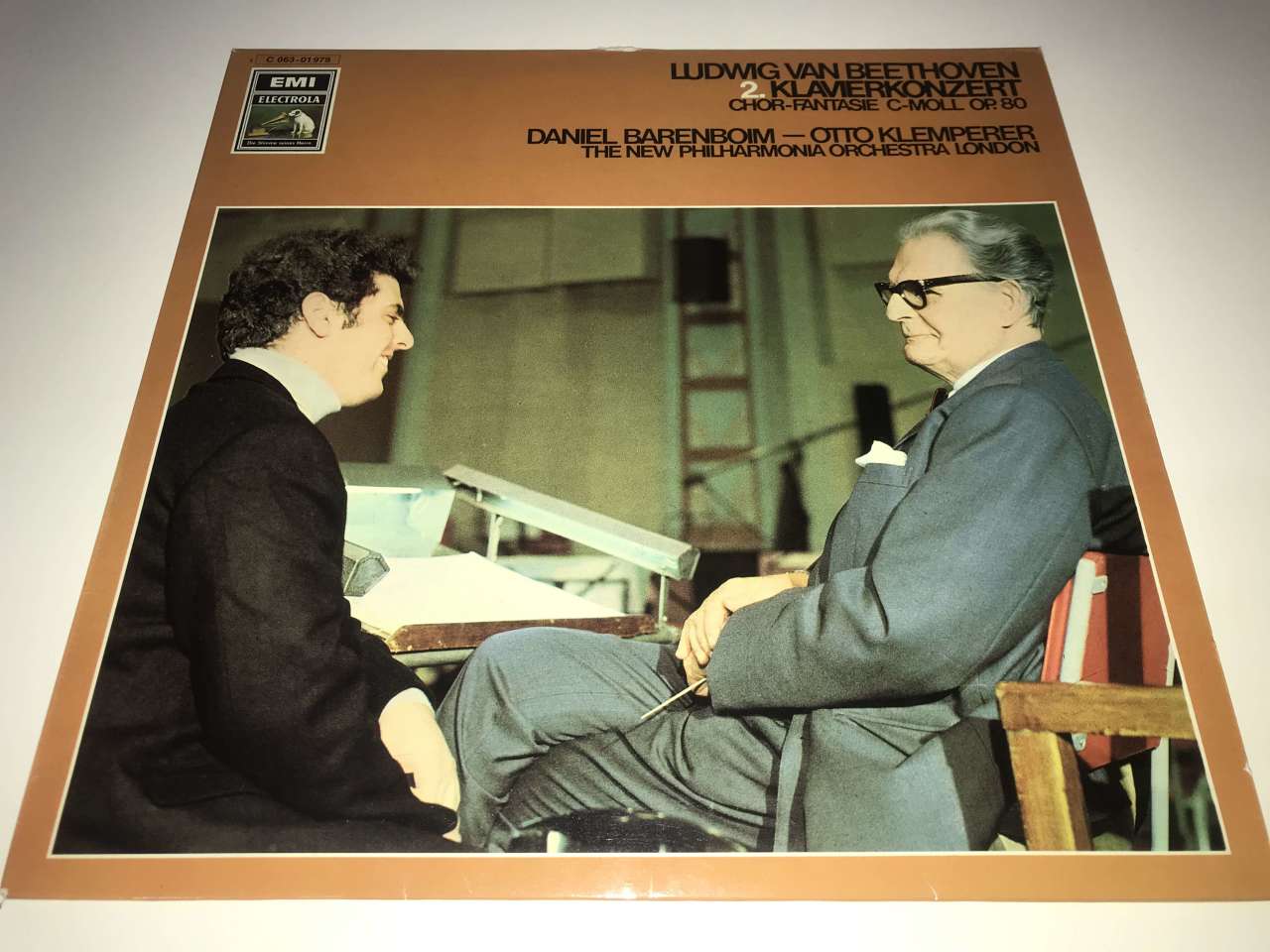 Ludwig van Beethoven, Daniel Barenboim - Otto Klemperer, The New Philharmonia Orchestra London* – 2. Klavierkonzert / Chor-Fantasie C-Moll Op. 80