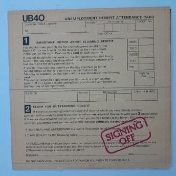 UB40 ‎– Signing Off 2 LP