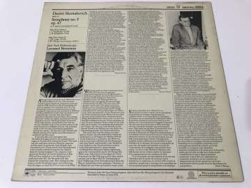 Shostakovich - Leonard Bernstein, New York Philharmonic – Symphony No. 5