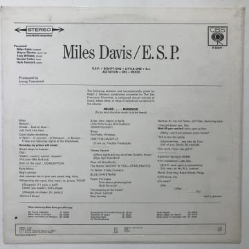 Miles Davis ‎– E.S.P.