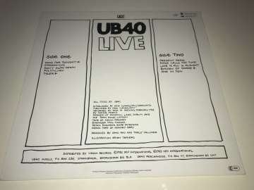 UB40 ‎– Live