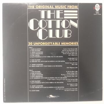 The Original Music From The Cotton Club (20 Unforgettable Memories)