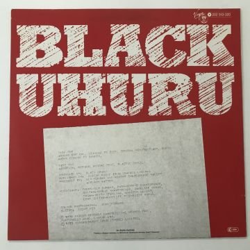 Black Uhuru – Black Uhuru