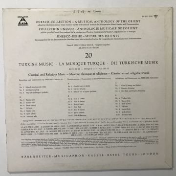 Turkey II (Turkish Music - Classical And Religious Music)