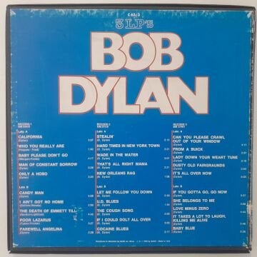 Bob Dylan – Bob Dylan (A Rare Batch Of Little White Wonder) (3 LP Kutulu Set)