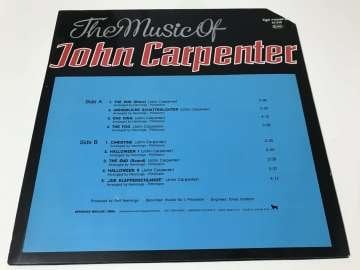 The Splash Band ‎– The Music Of John Carpenter