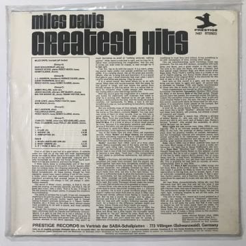 Miles Davis – Greatest Hits (Ambalajı Açılmış)