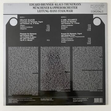 Franz Danzi • Carl Stamitz - Eduard Brunner • Klaus Thunemann • Münchener Kammerorchester • Leitung: Hans Stadlmair ‎– Franz Danzi • Carl Stamitz