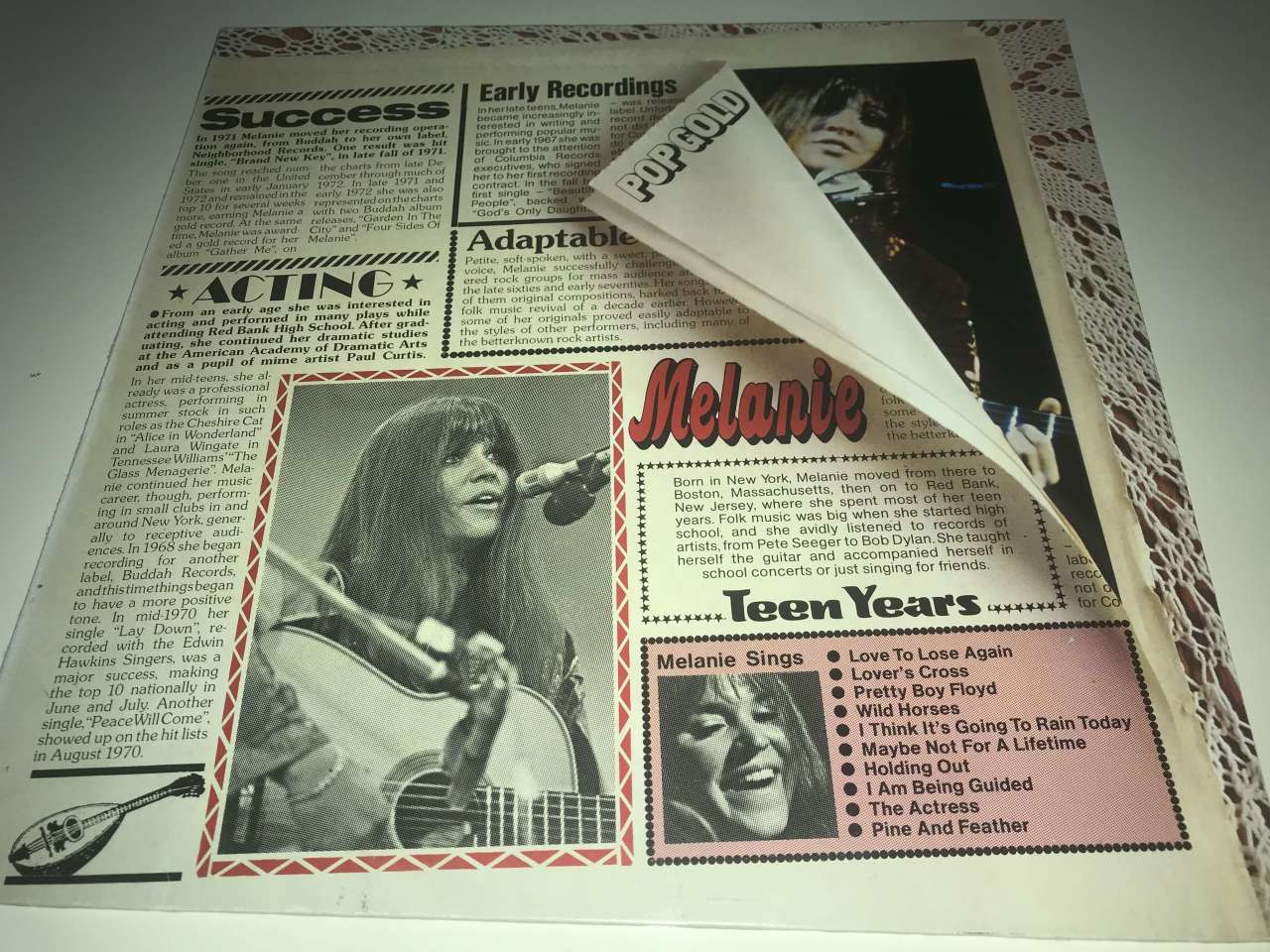 Melanie ‎– Pop Gold