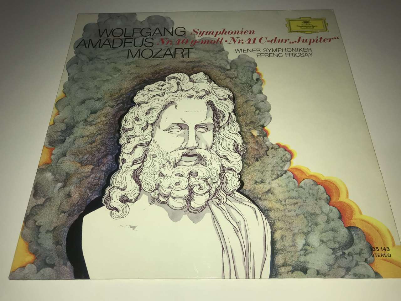 Wolfgang Amadeus Mozart - Wiener Symphoniker, Ferenc Fricsay – Symphonien Nr. 40 G-moll · Nr. 41 C-dur ''Jupiter''