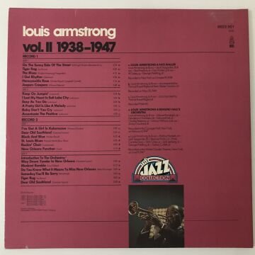 Louis Armstrong – Vol. II 1938-1947 2 LP