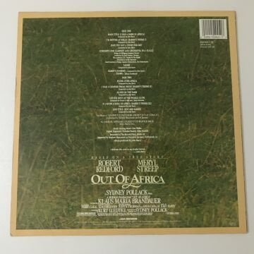 John Barry – Out Of Africa (Music From The Motion Picture Soundtrack)