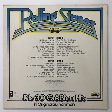 Rolling Stones – Die 30 Größten Hits In Originalaufnahmen 2 LP