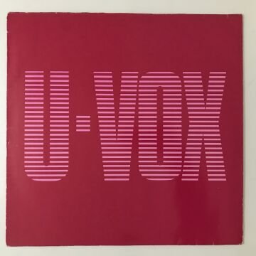 Ultravox ‎– U-VOX