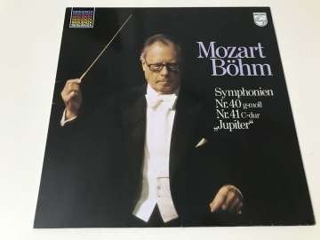 Mozart, Böhm – Symphonien Nr. 40 G-moll / Nr. 41 C-dur ''Jupiter''