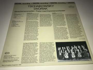 Tschaikowsky, Dvorak, Franz Liszt Kammerorchester ‎– Streicherserenaden