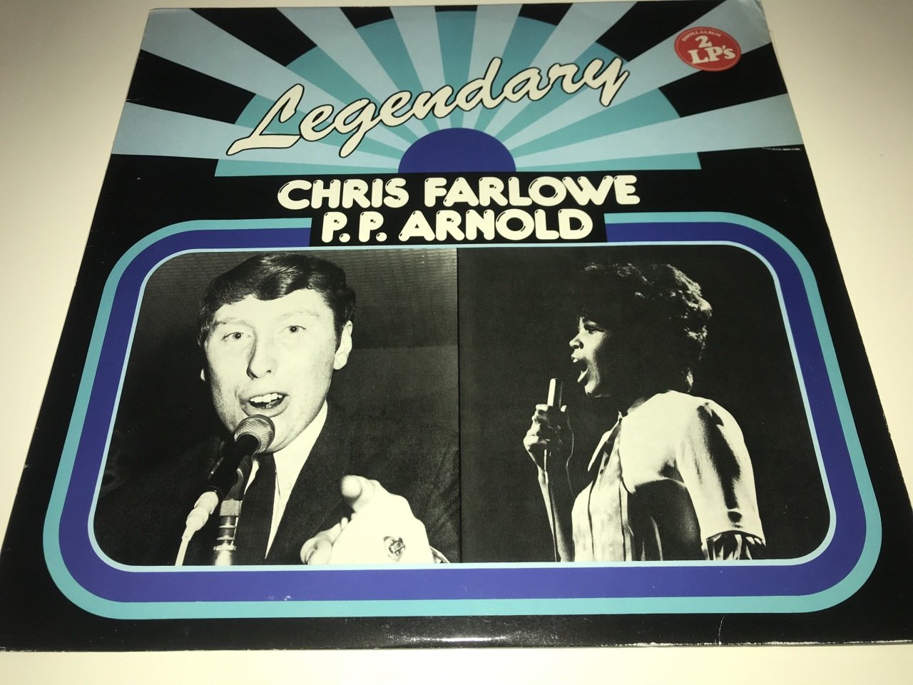 Chris Farlowe / P.P. Arnold ‎– Legendary Chris Farlowe & P.P. Arnold 2 LP