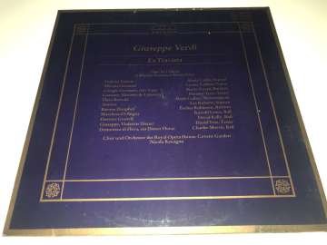 Giuseppe Verdi ‎– La Traviata - Oper In 3 Akten 2 LP