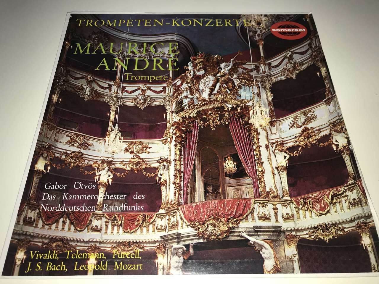 Maurice André, Gabor Ötvös, Das Kammerorchester des Norddeutschen Rundfunks ‎– Trompeten-Konzerte