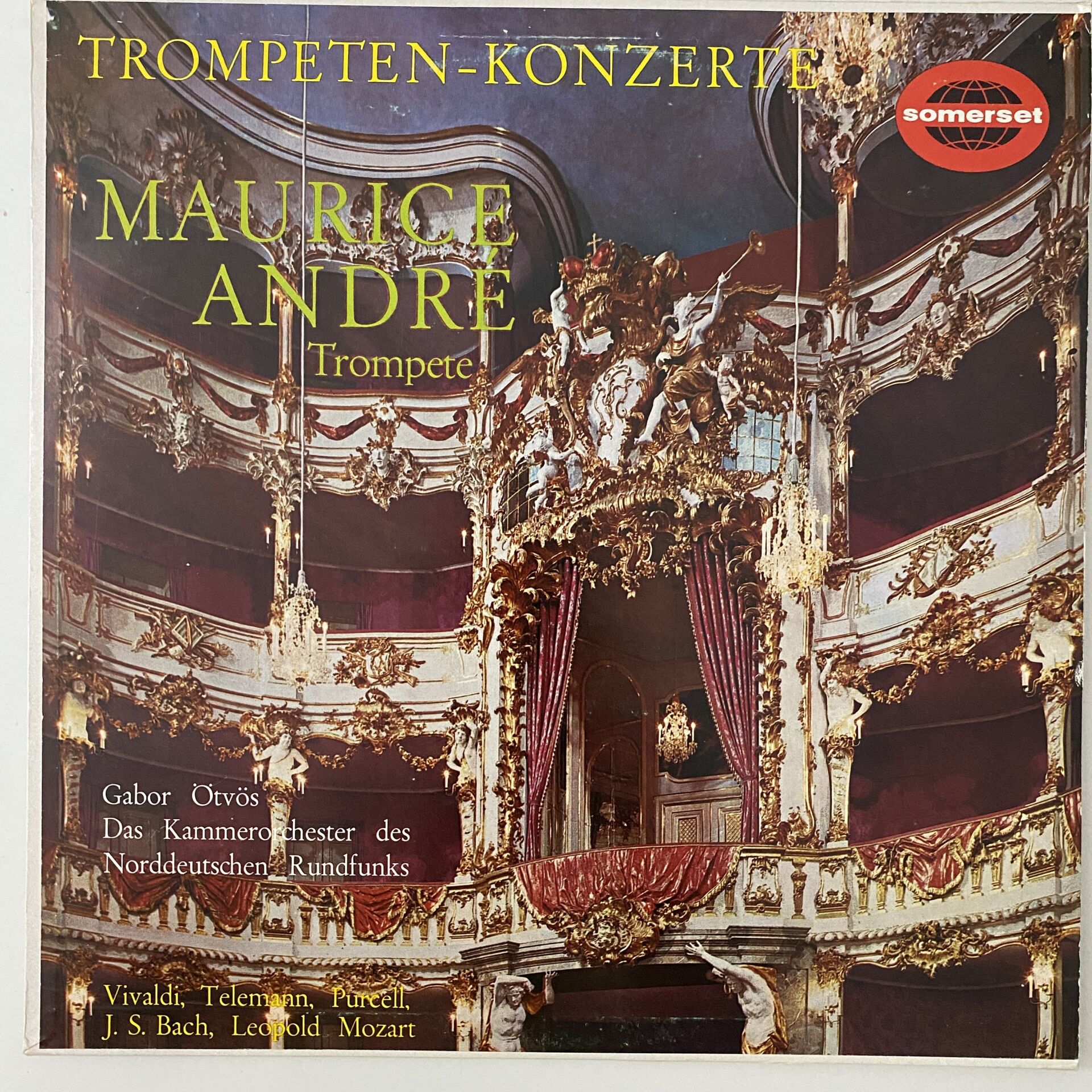 Maurice André, Gabor Ötvös, Das Kammerorchester des Norddeutschen Rundfunks ‎– Trompeten-Konzerte