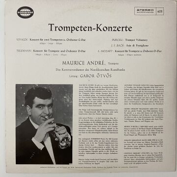 Maurice André, Gabor Ötvös, Das Kammerorchester des Norddeutschen Rundfunks ‎– Trompeten-Konzerte