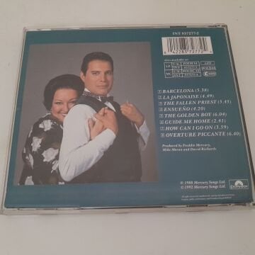 Freddie Mercury & Montserrat Caballé ‎– Barcelona