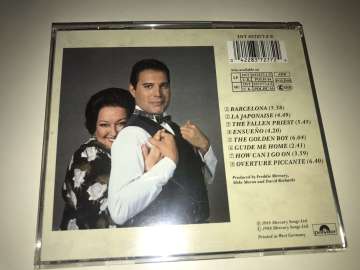 Freddie Mercury & Montserrat Caballé ‎– Barcelona