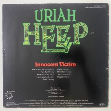 Uriah Heep ‎– Innocent Victim