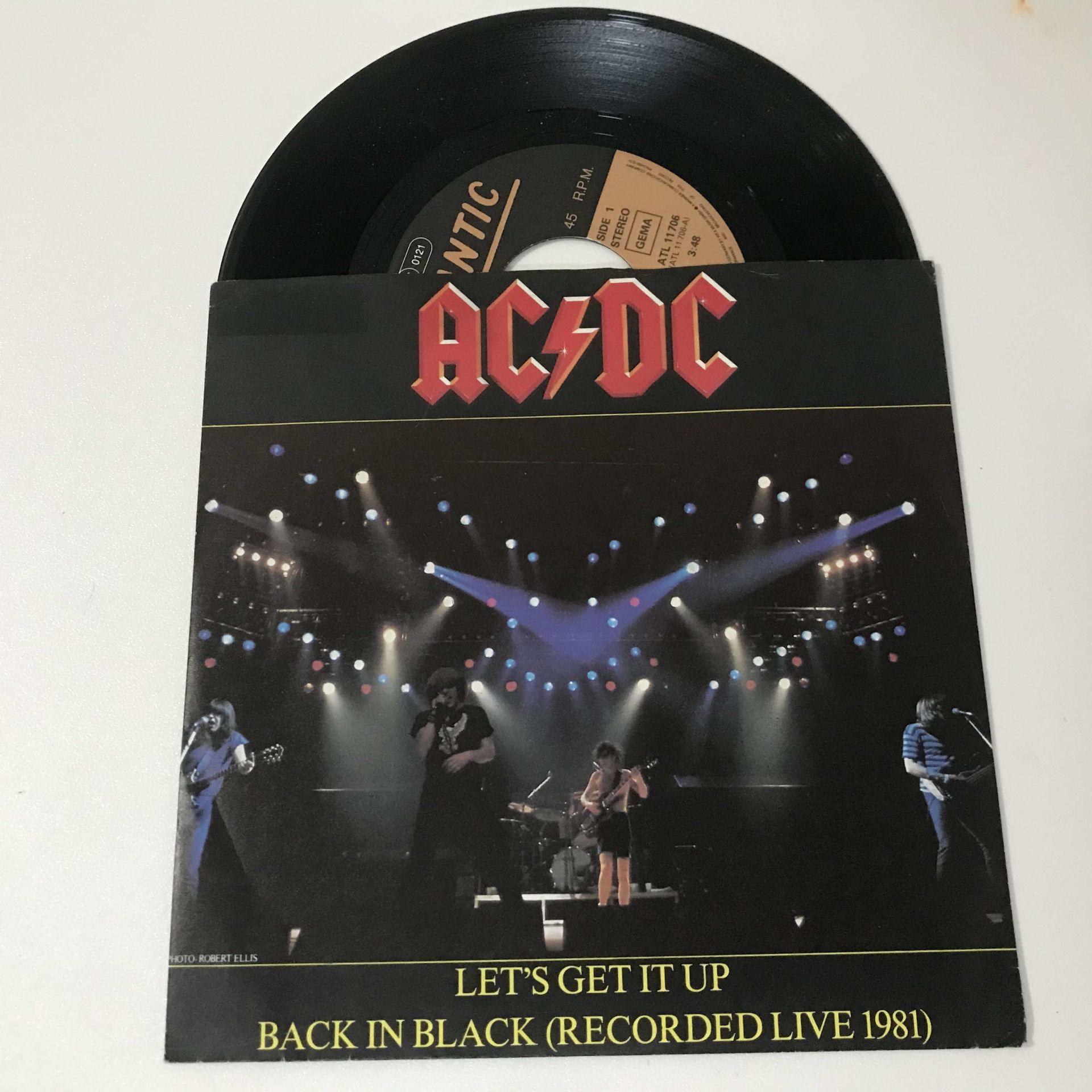 AC/DC – Let's Get It Up / Back In Black