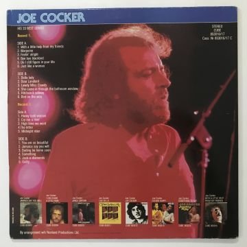 Joe Cocker ‎– With A Little Help From My Friends (His 23 Best Songs) 2 LP
