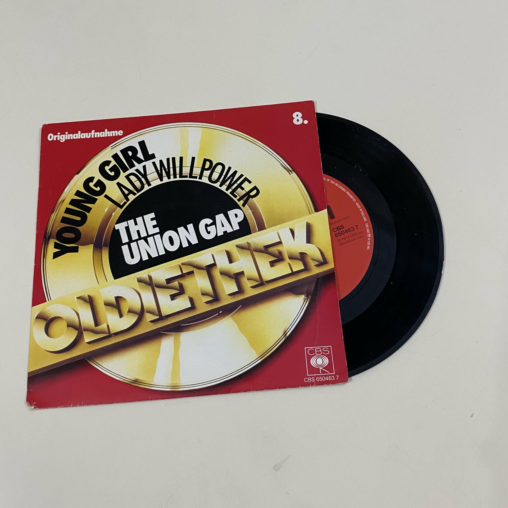 The Union Gap – Young Girl / Lady Willpower