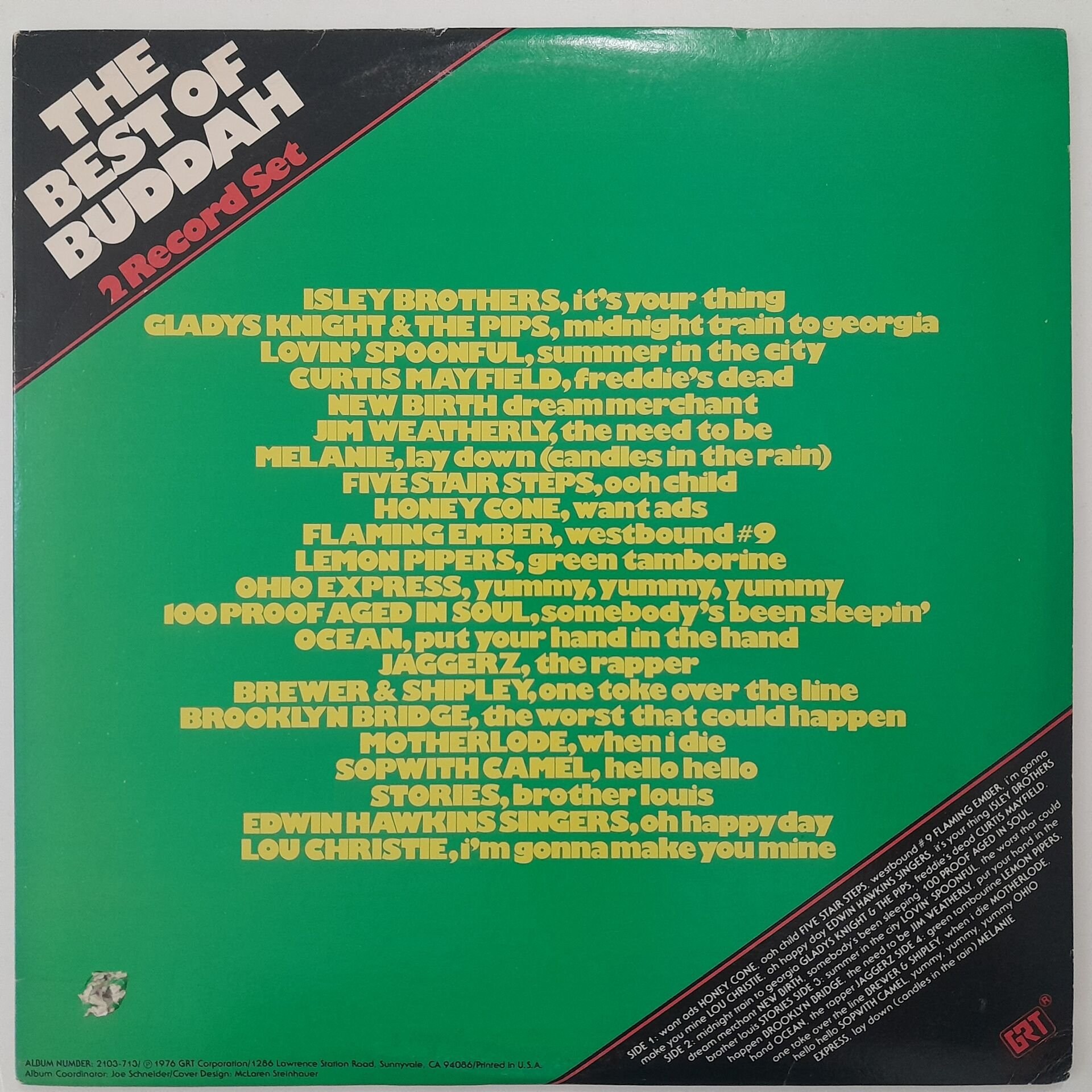 Best Of Buddah 2 LP