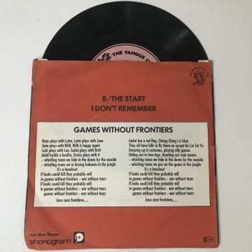 Peter Gabriel – Games Without Frontiers