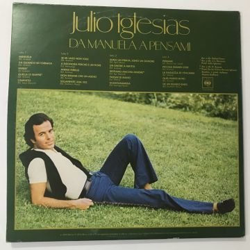 Julio Iglesias ‎– Da Manuela A Pensami (Volume 1) 2 LP