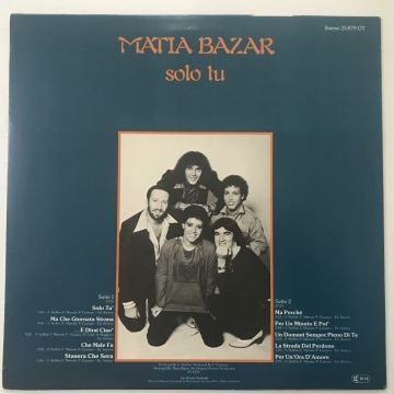 Matia Bazar – Solo Tu