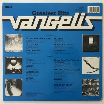 Vangelis – Greatest Hits 2 LP