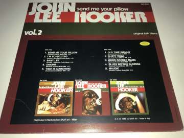 John Lee Hooker ‎– Vol. 2 - Send Me Your Pillow