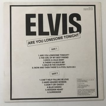 Elvis Presley – Are You Lonesome Tonight