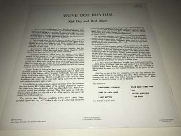 Kid Ory And Red Allen ‎– We've Got Rhythm