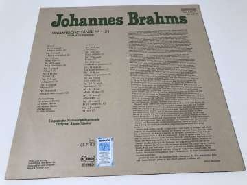 Johannes Brahms, Ungarische Nationalphilharmonie*, János Sándor* – Ungarische Tänze No. 1-21 (Gesamtaufnahme)