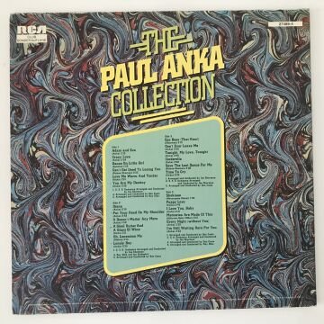 Paul Anka ‎– The Paul Anka Collection 2 LP