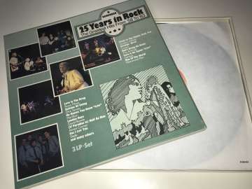 Remember 25 Years In Rock / The Greatest Hits From '58 To '83 3 LP Kutulu Set